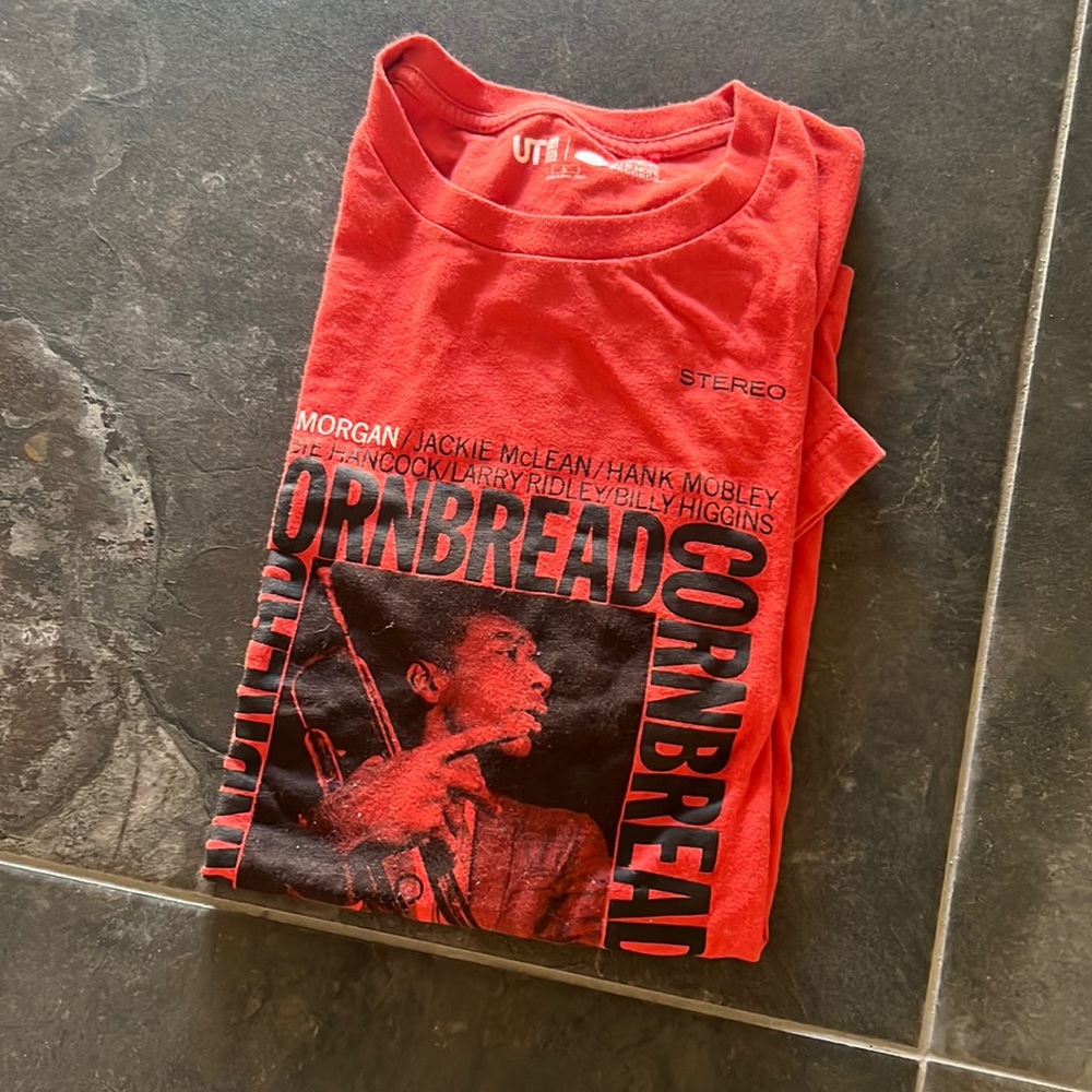 Cornbread Motown blue note records shirt